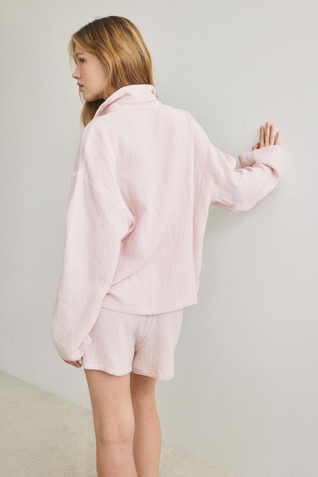 Camisa y pantal?n corto de pijama - H&m фото 14