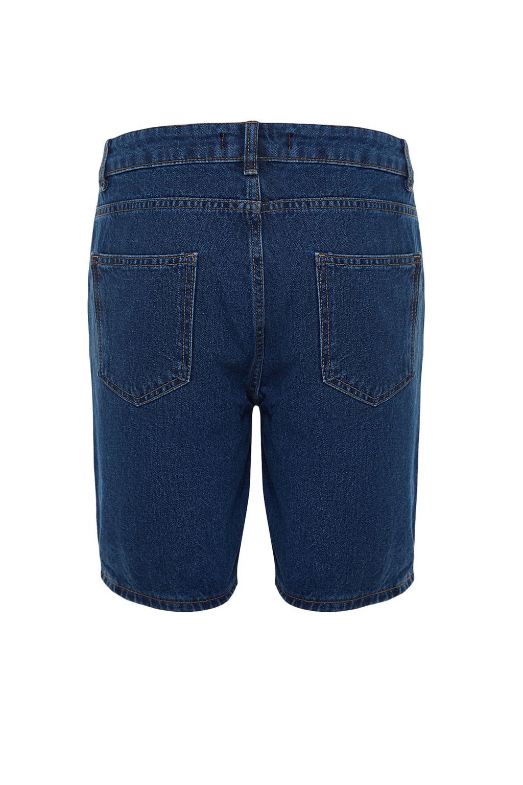 Lacivert Pileli Regular Sort & Bermuda TMNSS21SR0493