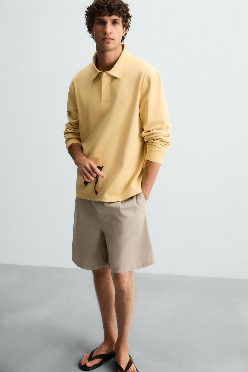 CONTRAST POLO SHIRT - Zara фото 14