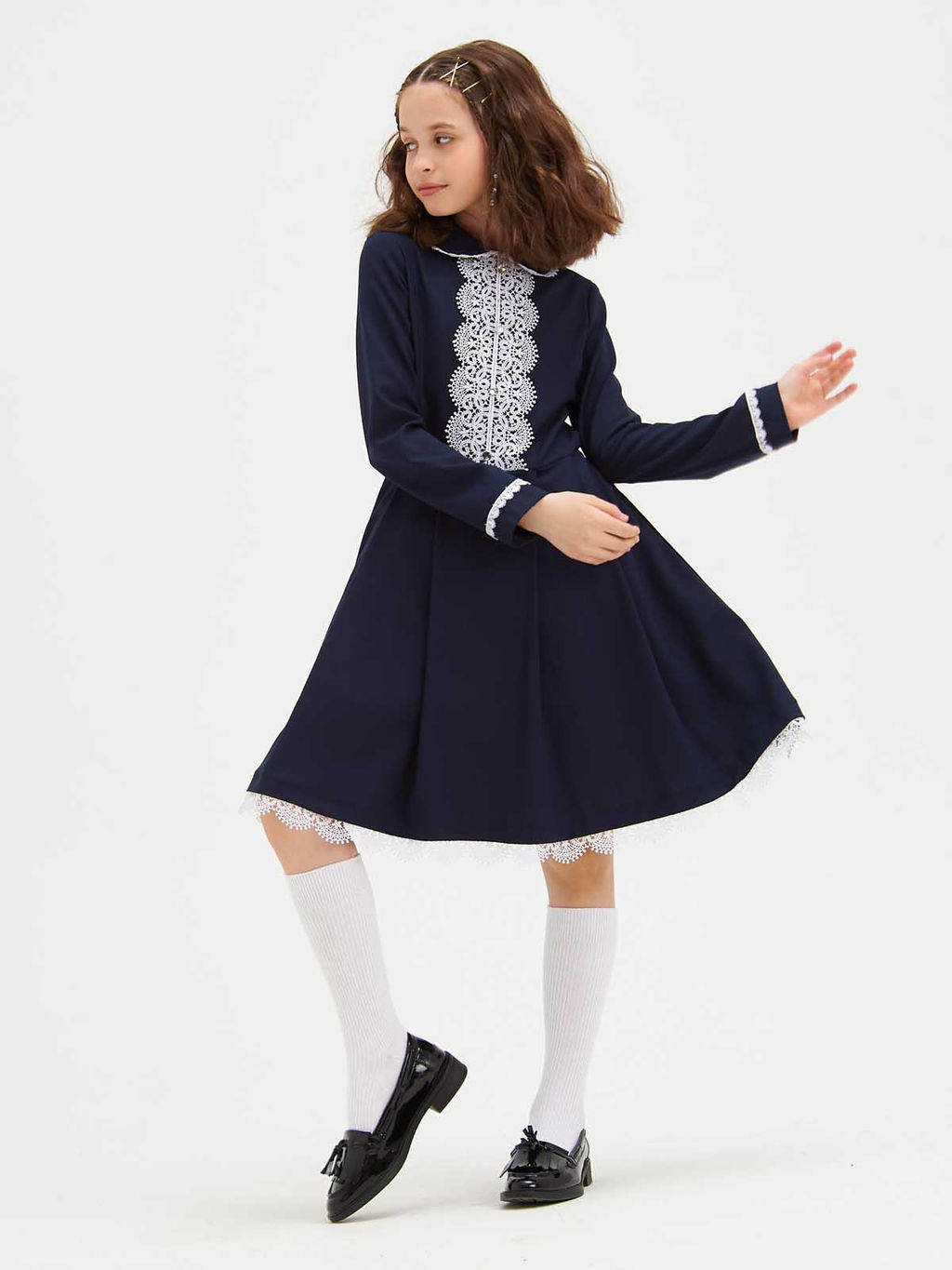 Платье с длинными рукавами - Смена фото 2