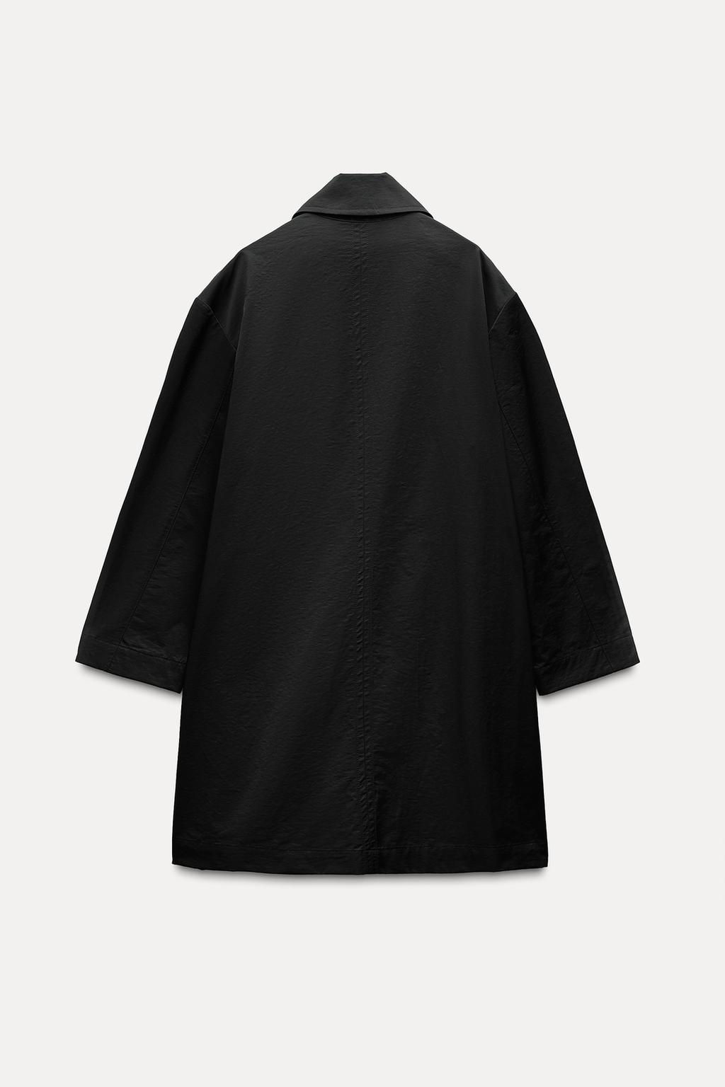 WATER-REPELLENT TRENCH COAT ZW COLLECTION - Zara фото 6