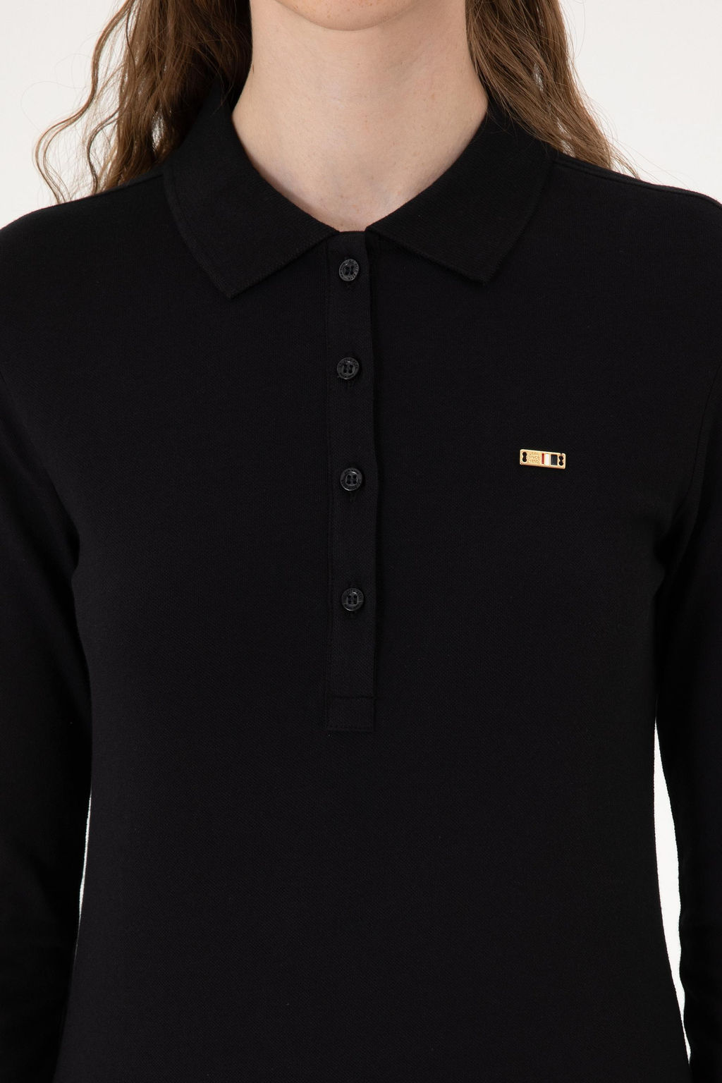 Kad_n Siyah Basic Sweatshirt Sepette S_rpriz _ndirim - U.s. polo assn фото 6