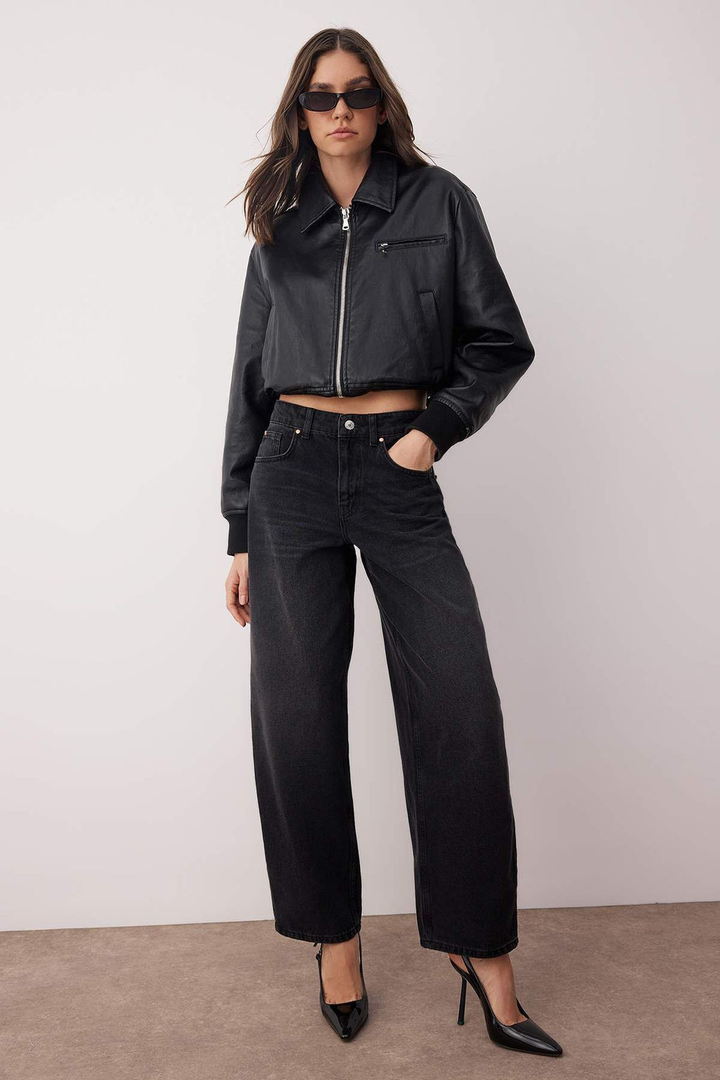 Ac?k Mavi Normal Bel Loose Baggy Jeans TWOAW26JE00053 - Trendyolmilla фото 6