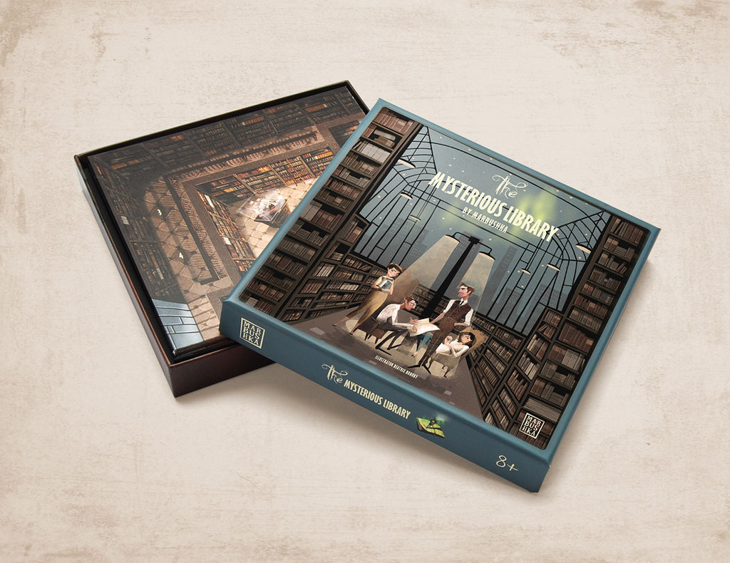 Marbushka. Наст. игра "Mysterios library" (Таинственная библиотека)