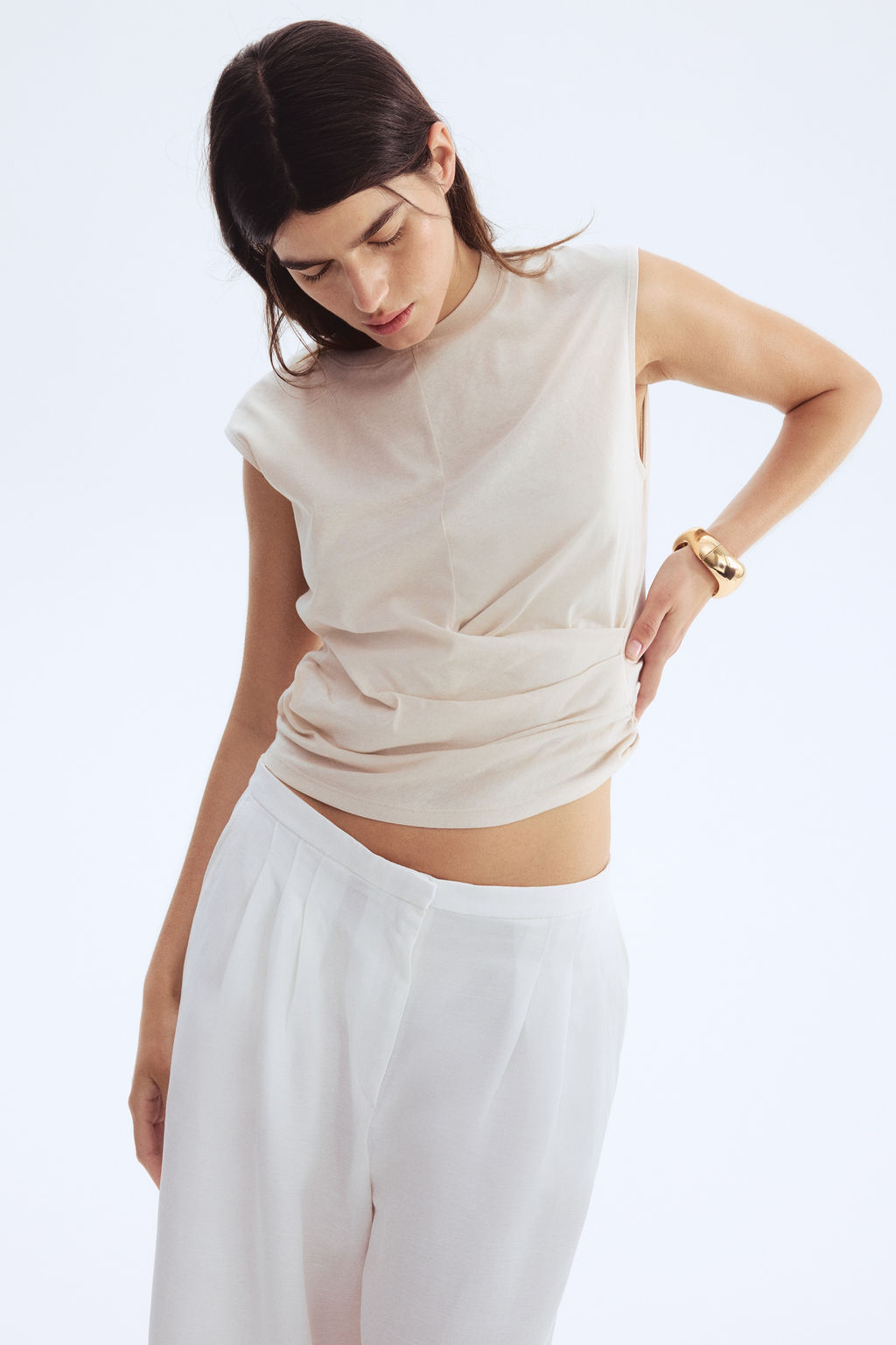 Top drapeado - H&m фото 4