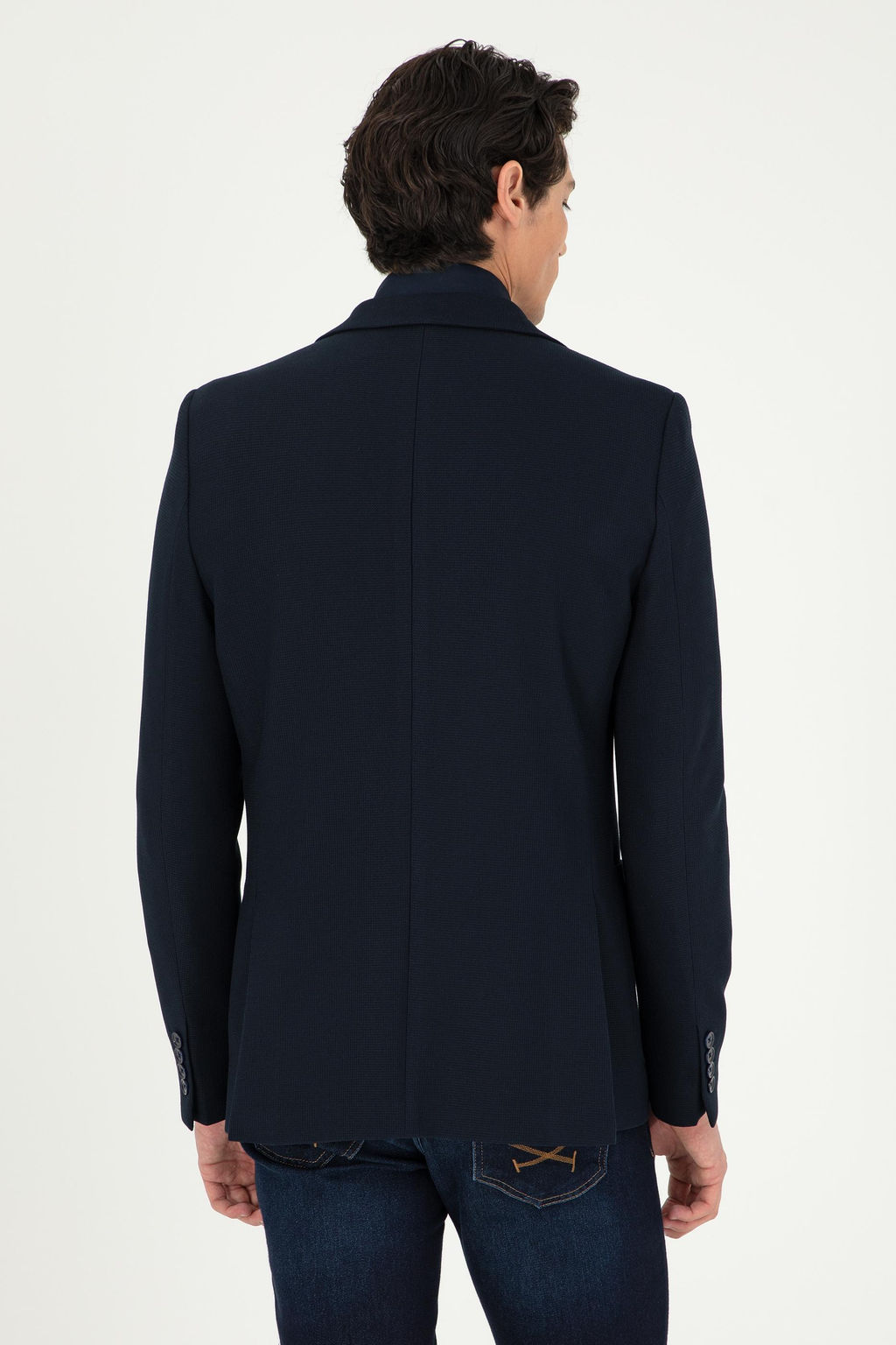 Мужская темно-синяя куртка - U.s. polo assn фото 5