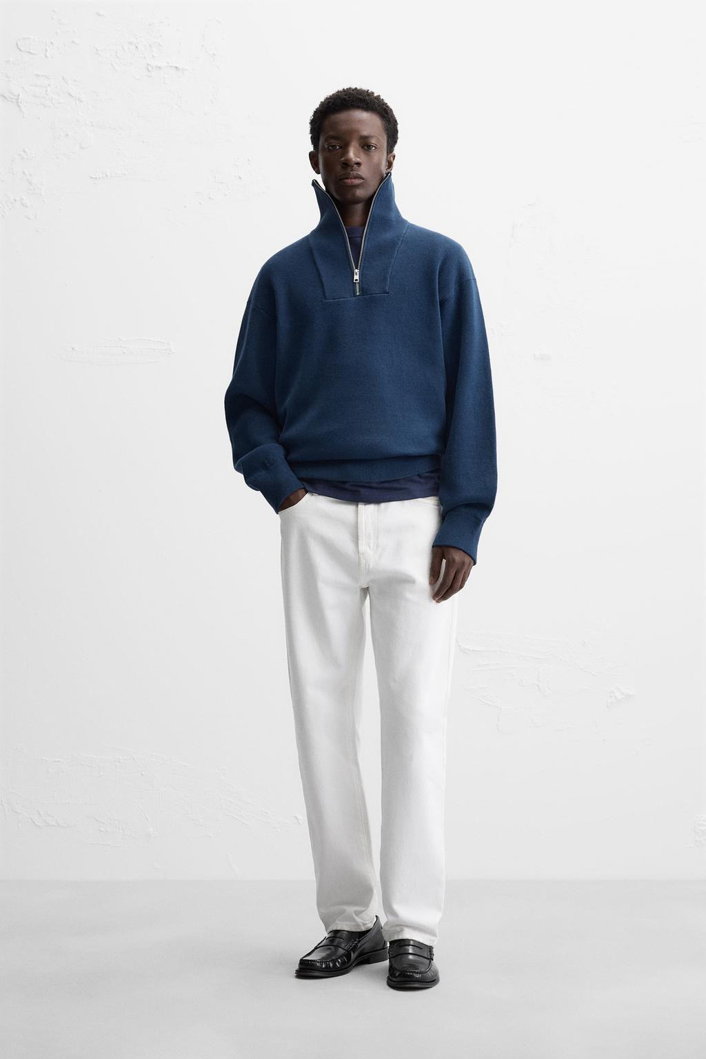 QUARTER ZIP SWEATER - Zara фото 3