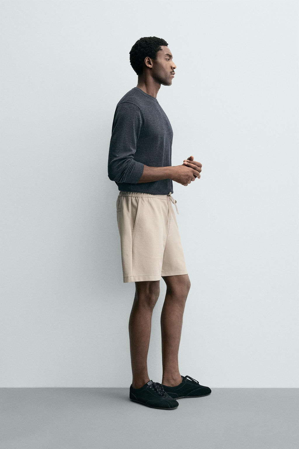 BERMUDA ESTRUCTURA CONFORT / Beige