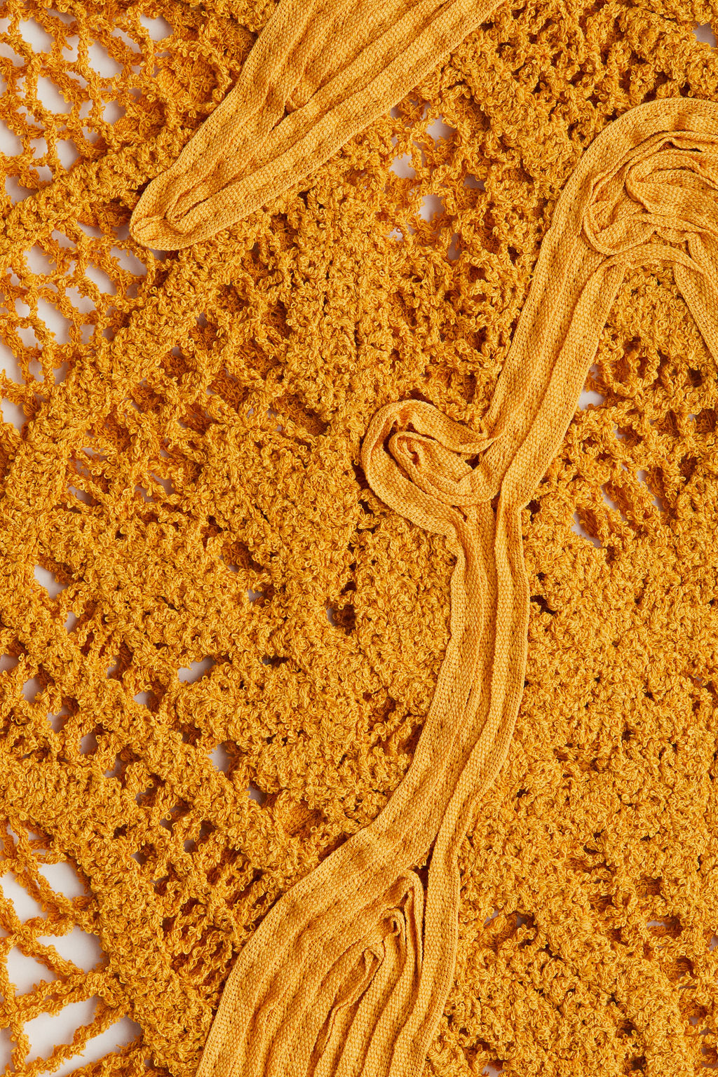 Top sin mangas efecto crochet - H&m фото 3