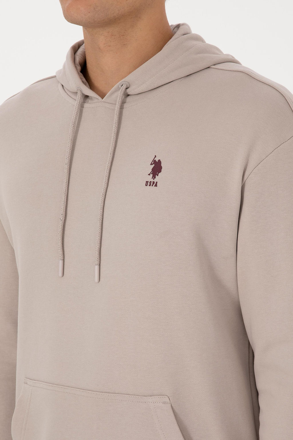 Erkek Comfort Fit Kap__onlu Ta_ Basic Sweatshirt - U.s. polo assn фото 7