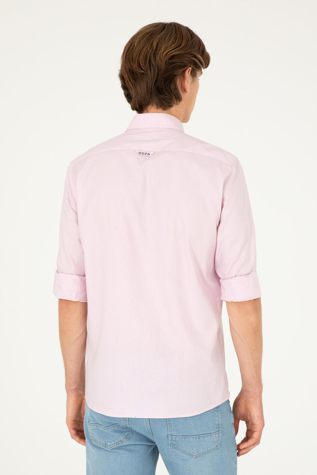 Мужская базовая рубашка с длинным рукавом Magnolia Неожиданная скидка в корзине - U.s. polo assn фото 5