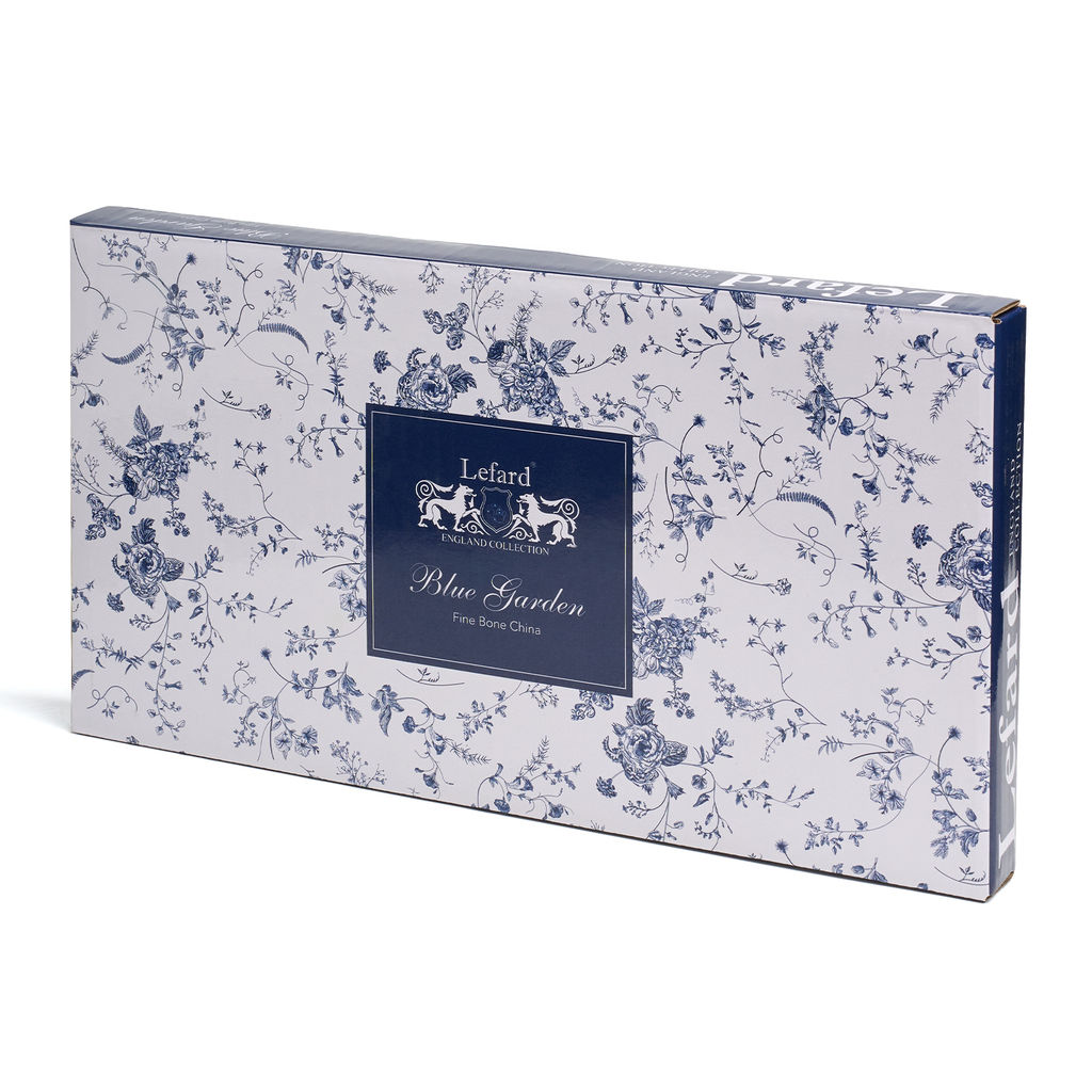 БЛЮДО ОВАЛЬНОЕ LEFARD BLUE GARDEN 35,5*19*2,5 СМ  фото 4