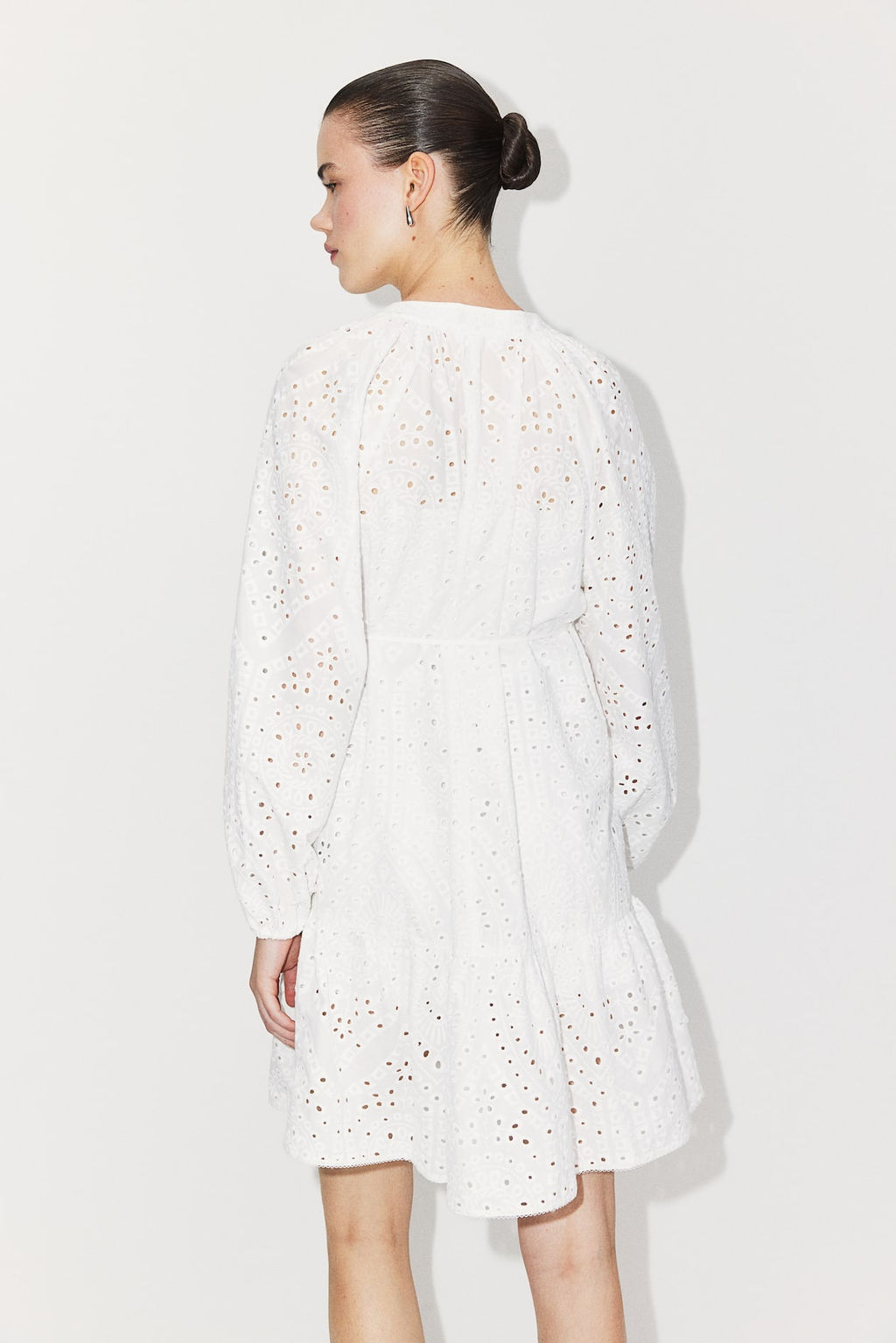 MAMA Vestido con bordado ingles - H&m фото 3