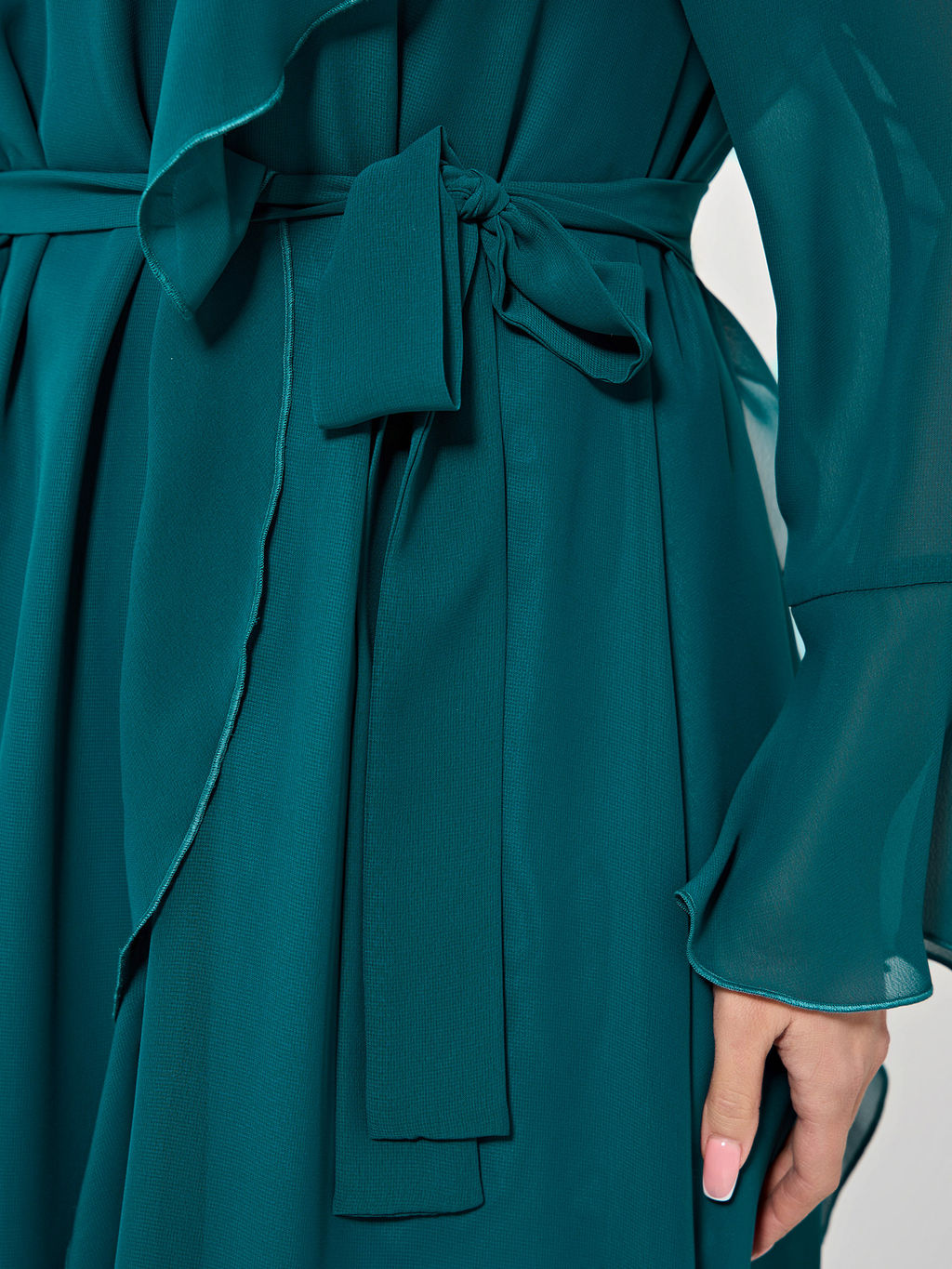 Платье 0372-1 бирюзовый - Dora фото 6