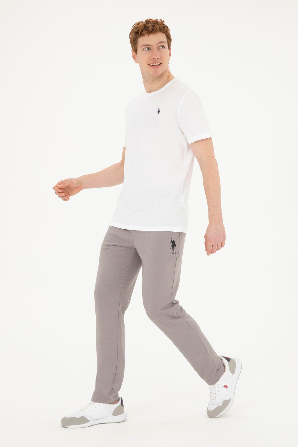Мужские темно-серые спортивные штаны - U.s. polo assn фото 3