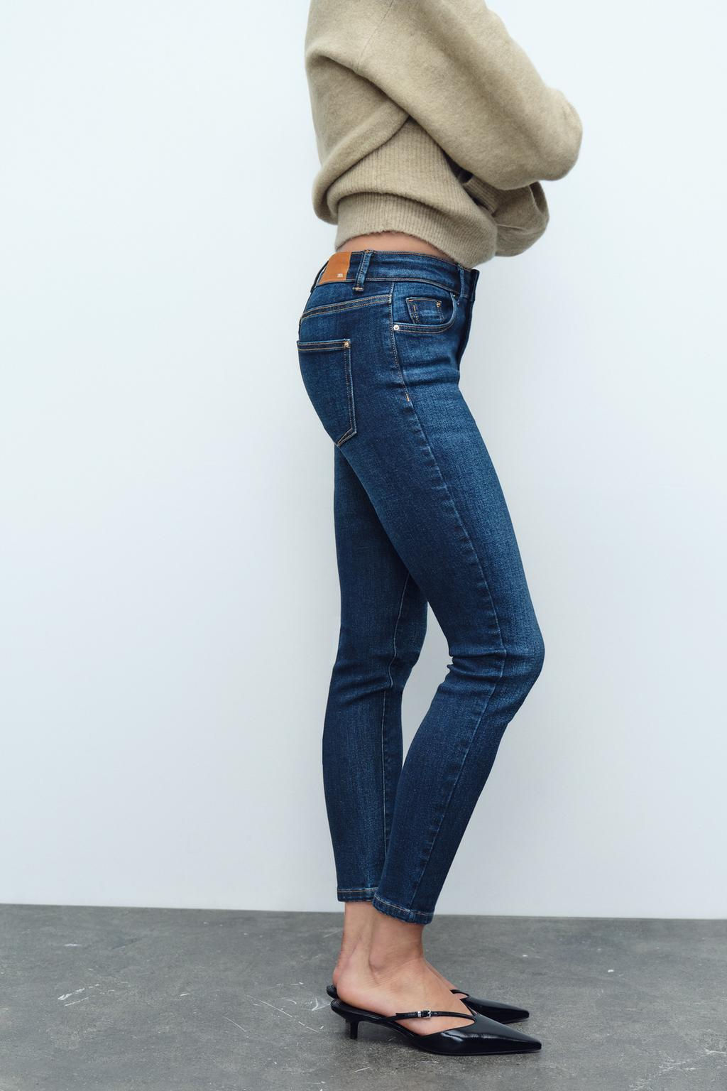 Z1975 MID-WAIST SKINNY FIT JEANS - Zara фото 17