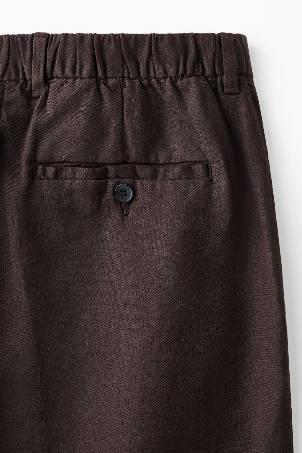 Pantal?n en mezcla de lino Loose Fit - H&m фото 9