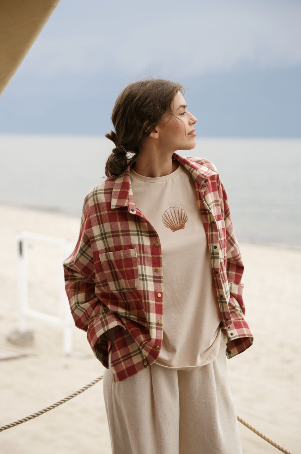 Рубашка женская Country Red - Captain's mate фото 8