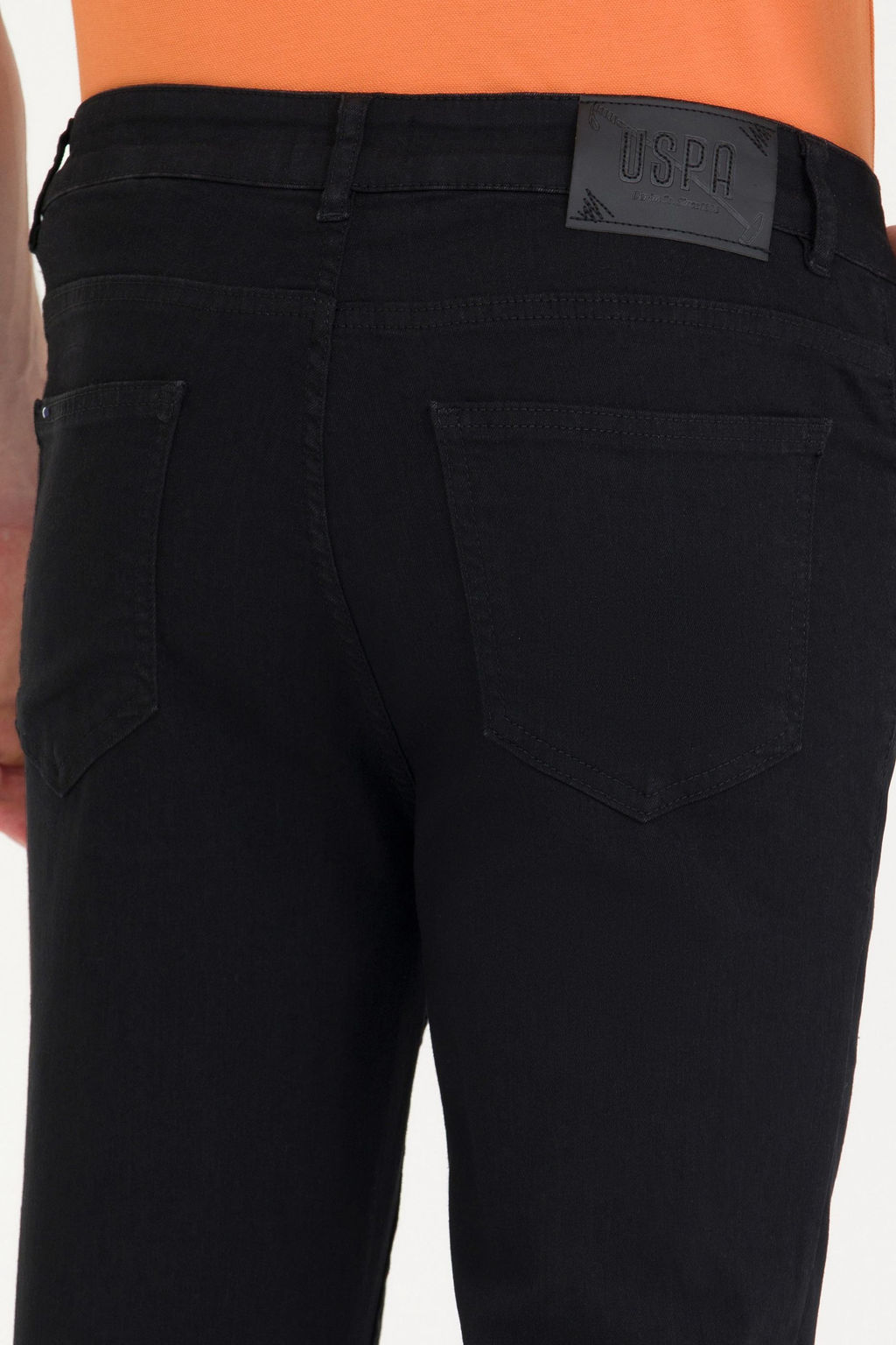 U. S. Polo Assn / Мужские черные джинсовые брюки - U.s. polo assn фото 7