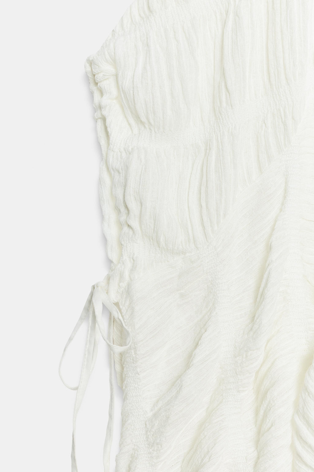 TOP CAPA TEXTURA / Blanco - Zara фото 9