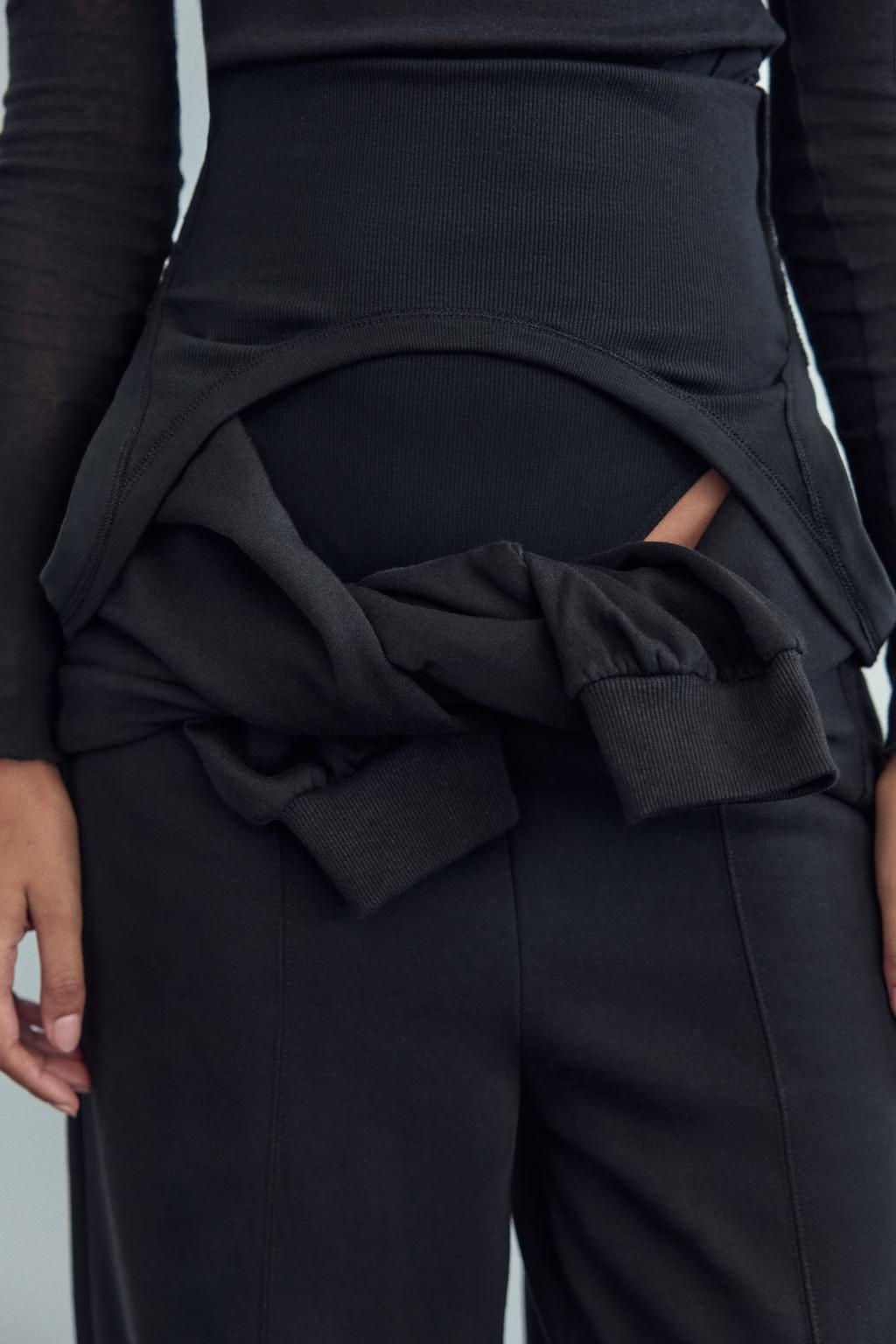 BASIC PLUSH SWEATSHIRT - Zara фото 37