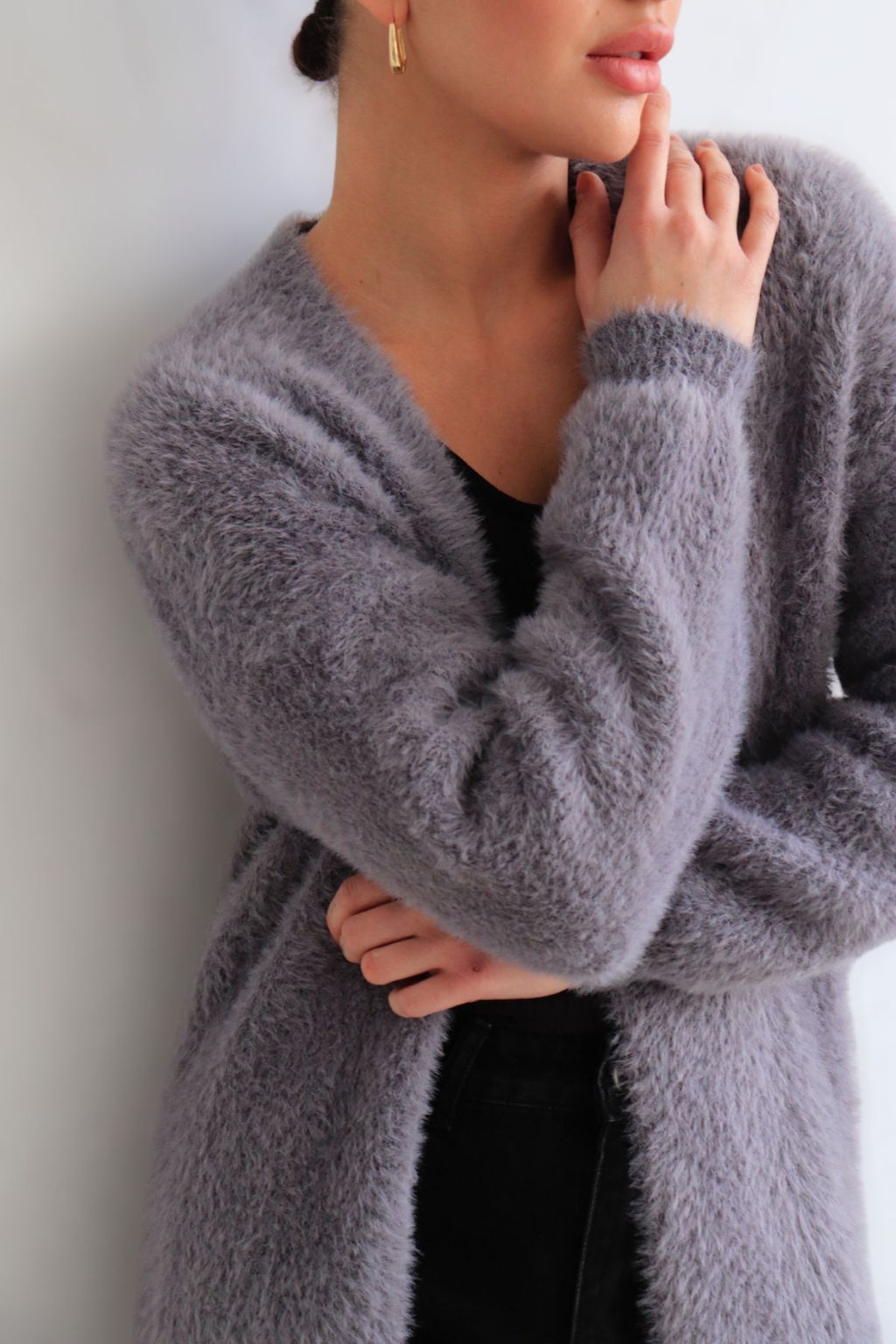 Martichelli Кардиган серый  фото 19