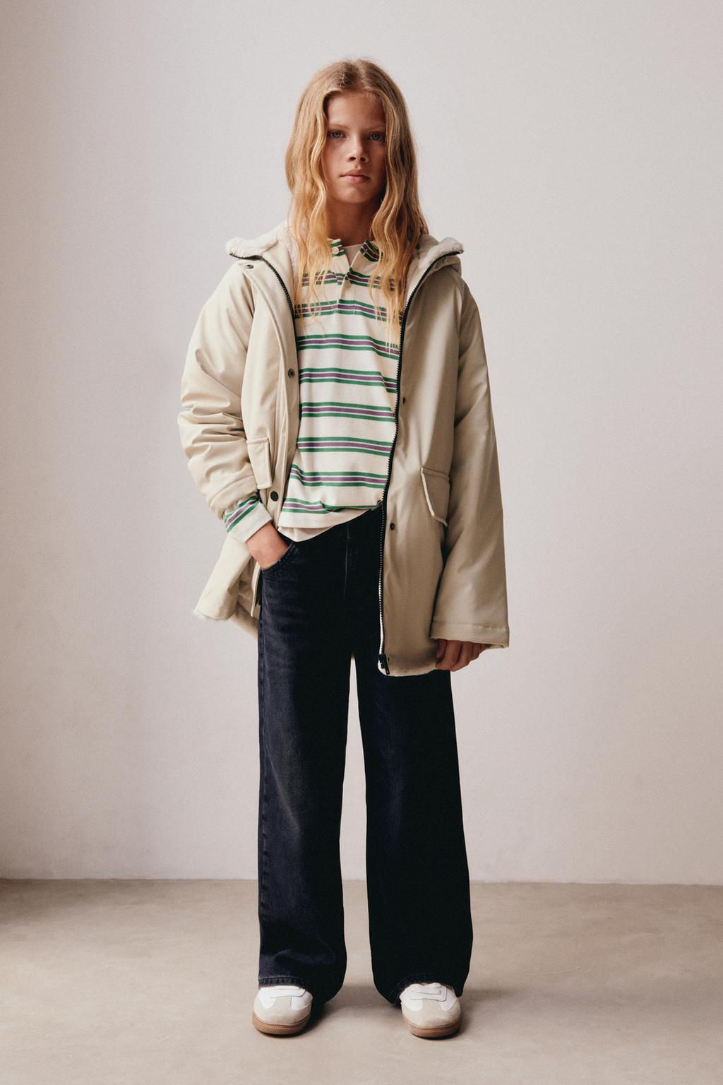 WATER-REPELLENT RUBBERISED JACKET - Zara фото 3