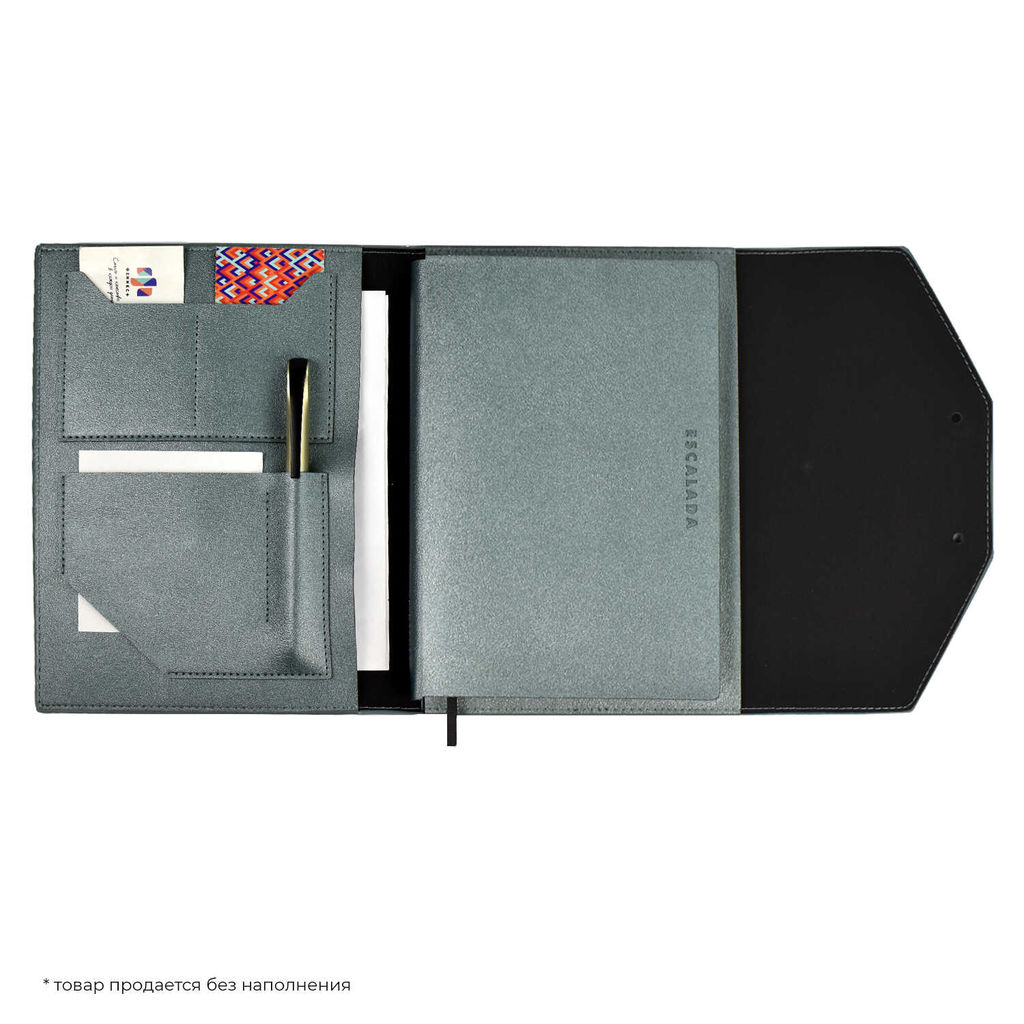 Ежедневник-органайзер недатированный ESCALADA, А5+, 120 л., арт. 63923/ 10 КРАСТ ЗЕЛЁНЫЙ  фото 15