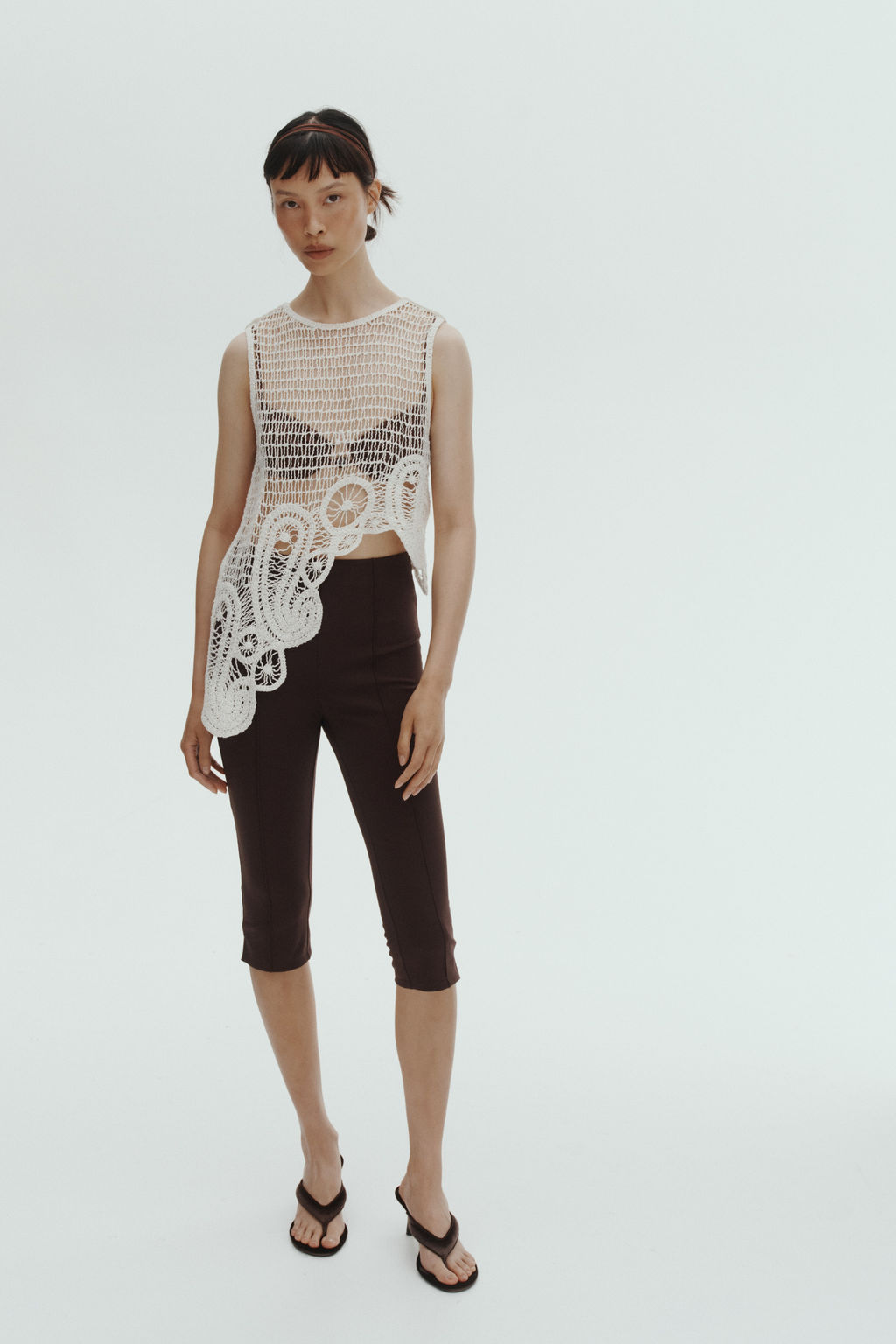 Leggings capri con raya - H&m фото 4