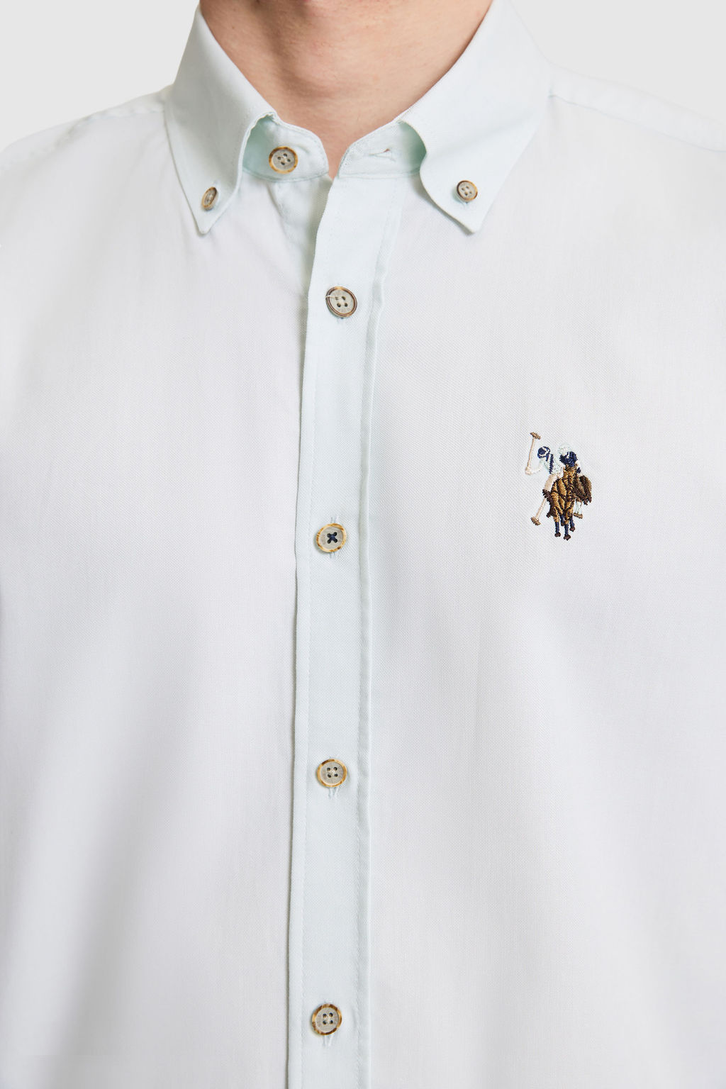 Erkek Su Ye_ili Uzun Kollu Basic G_mlek - U.s. polo assn фото 6
