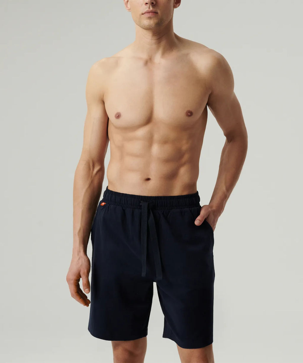ATLANTIC NMB-039 Пижамные шорты Plain Shorts темно-синий