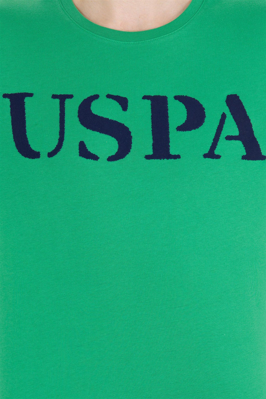 U. S. Polo Assn Мужская зеленая базовая футболка с круглым вырезом - U.s. polo assn фото 12