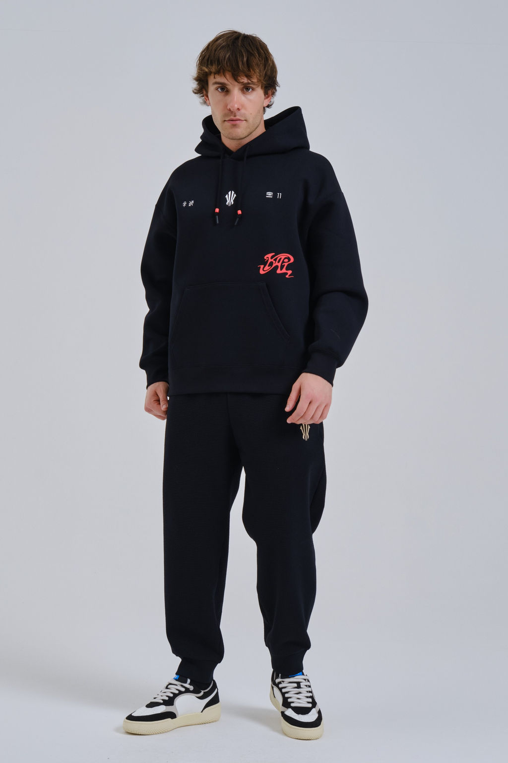 Брюки трикотажные Черный NATURAL POWER Knit Track Pants - Anta фото 2