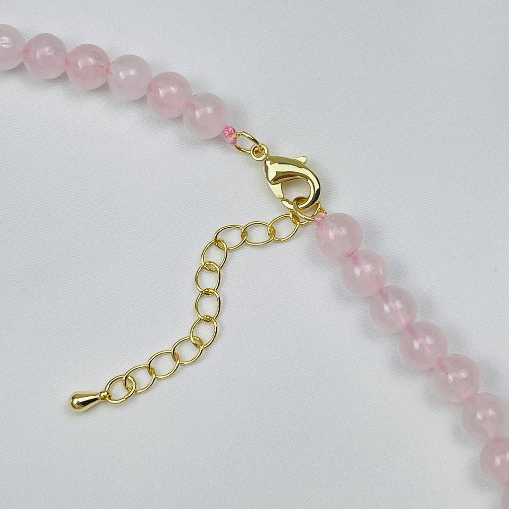 Бусы из Розового кварца 42 см +