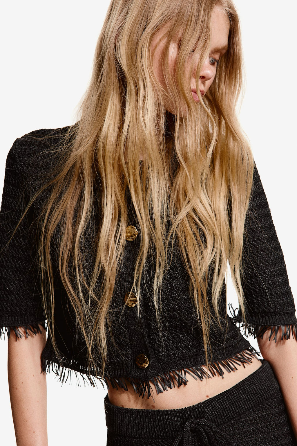 Cardigan efecto rafia - H&m фото 3