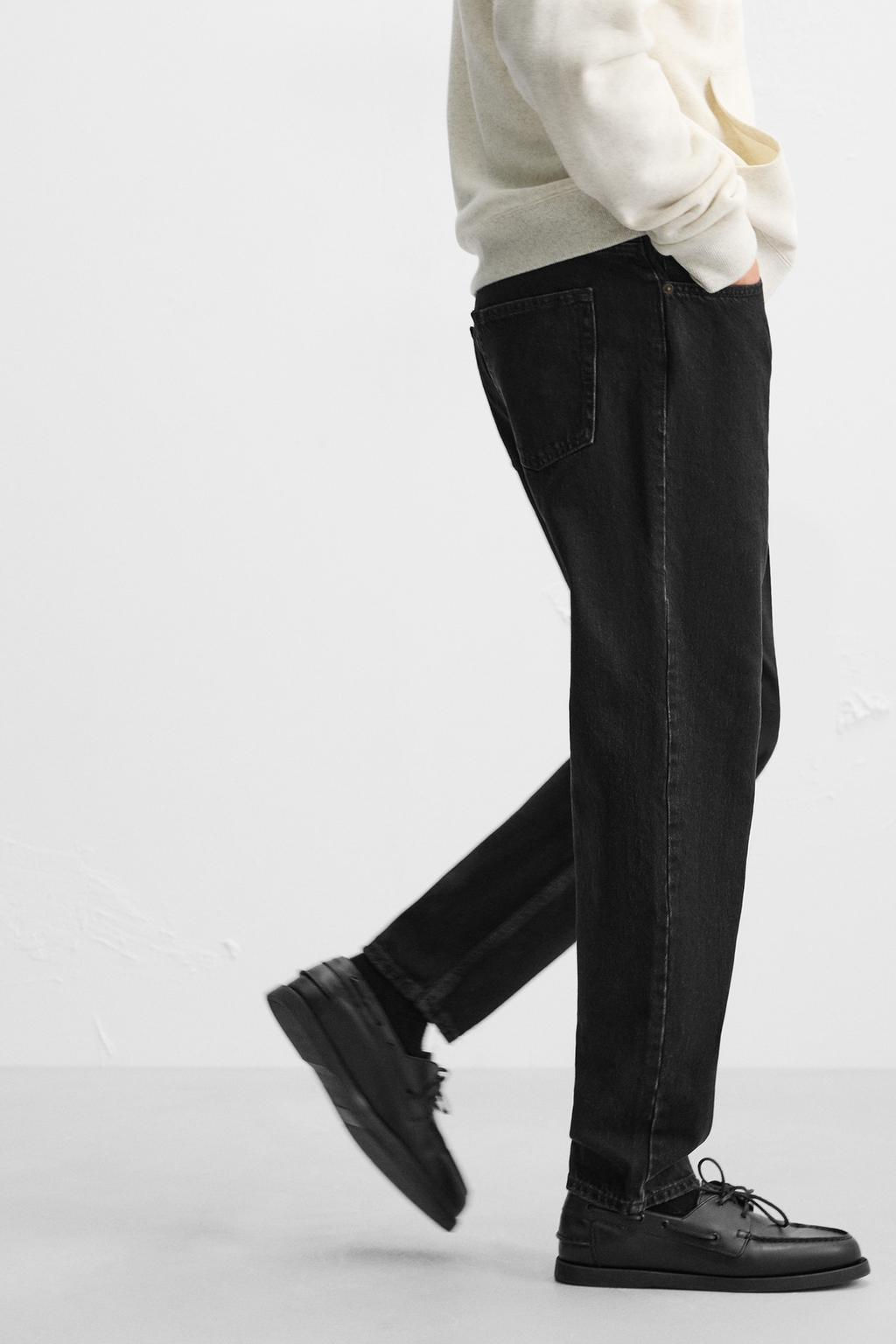 SLIM FIT TAPERED JEANS - Zara фото 24