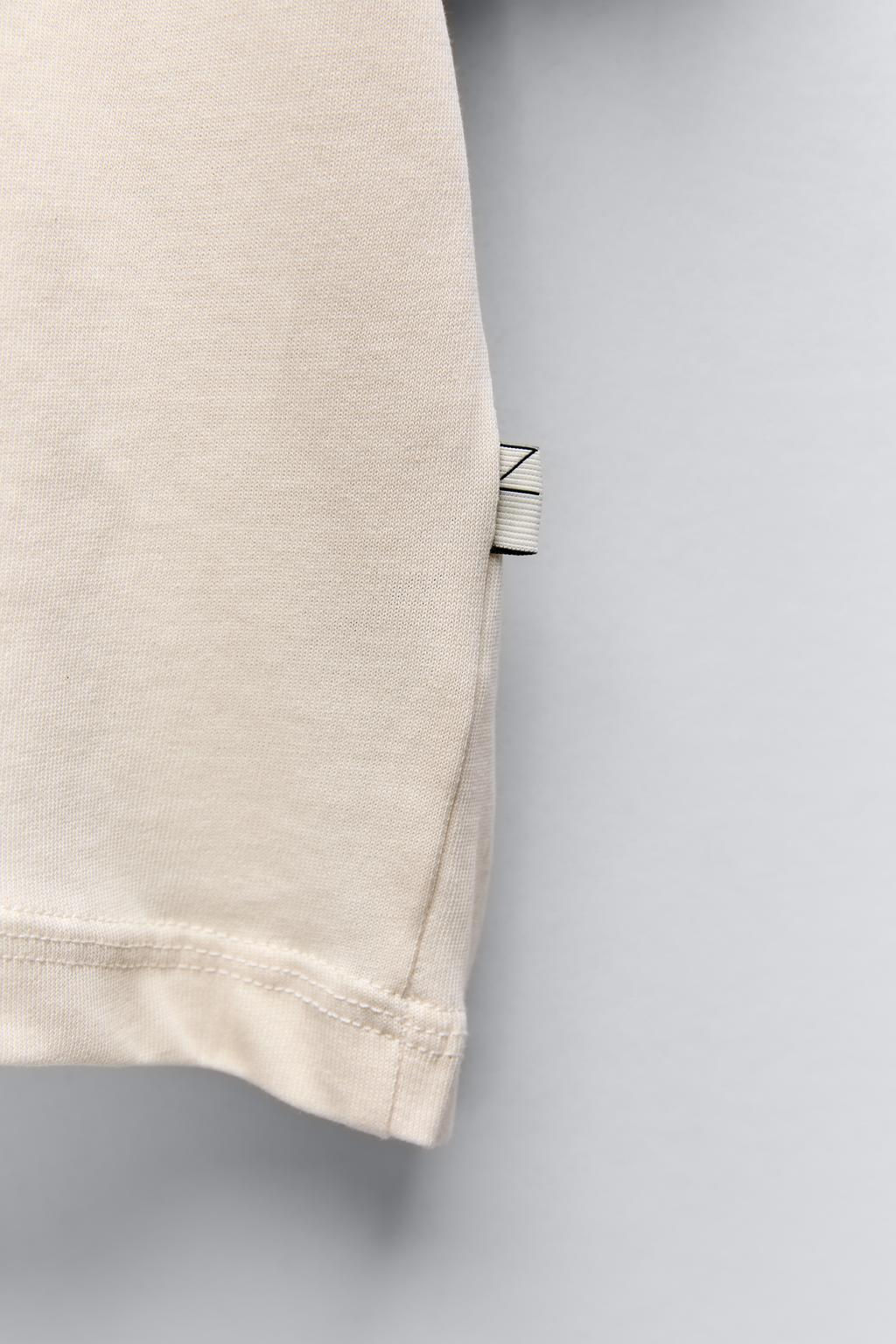 SLOGAN RAGLAN T-SHIRT - Zara фото 4