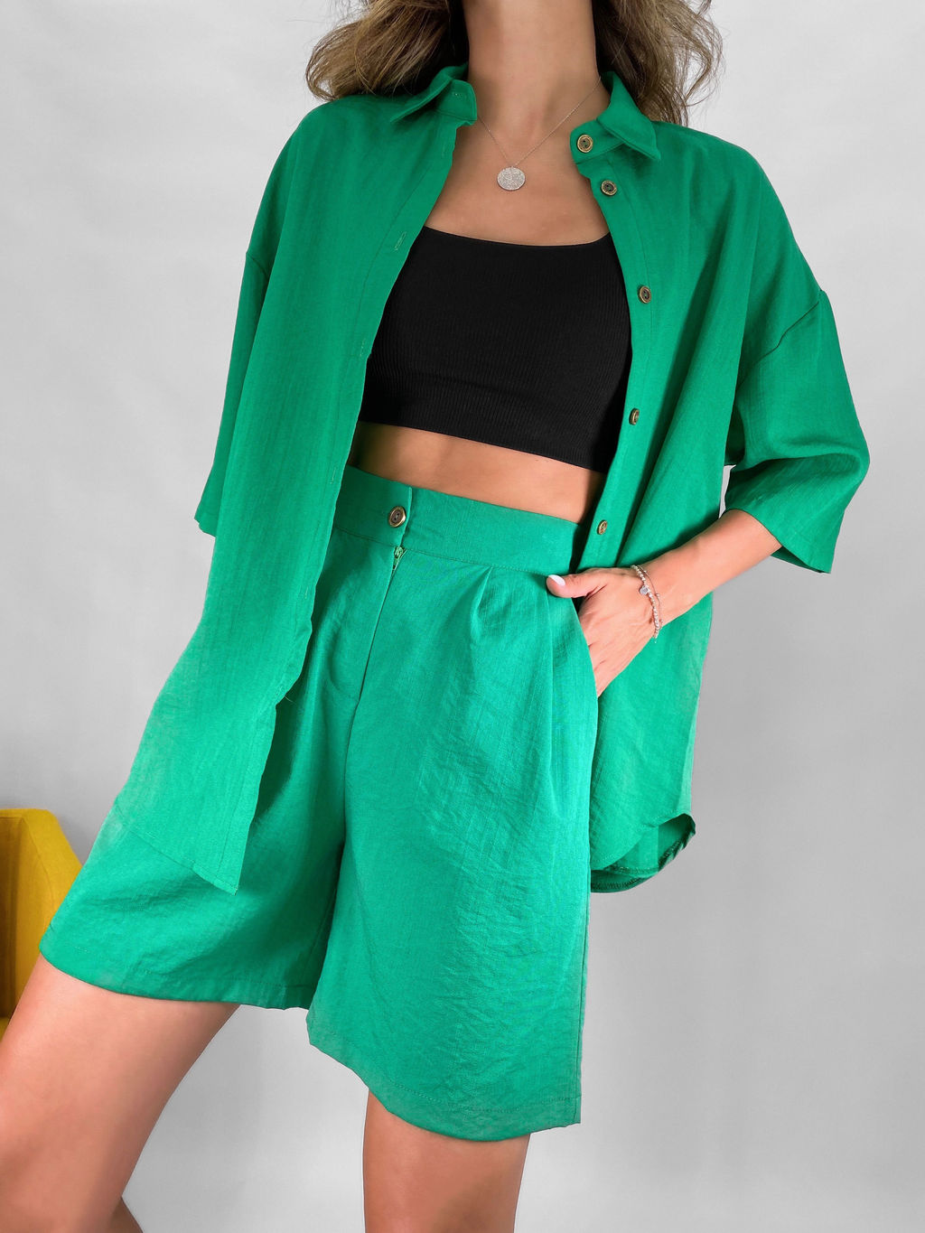 Костюм Джоун (зеленый) - Nadi bordo фото 3