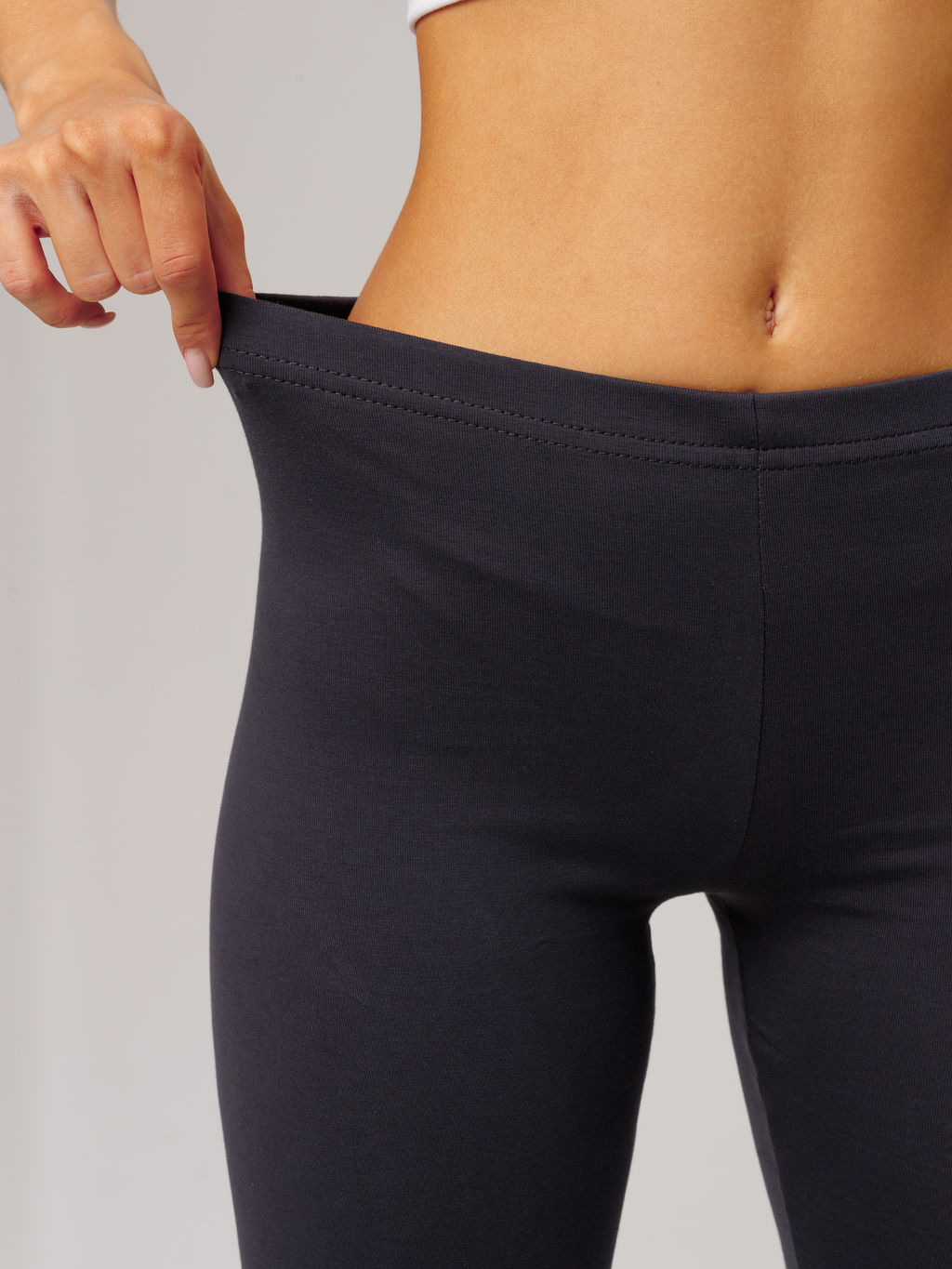 Трикотажные женские бриджи LINGEAMO графит КБ-24 (33)  фото 3