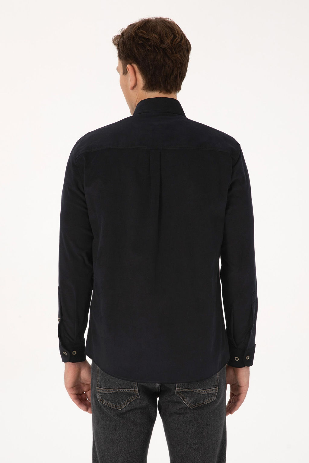 Erkek Siyah Uzun Kollu G_mlek - U.s. polo assn фото 5