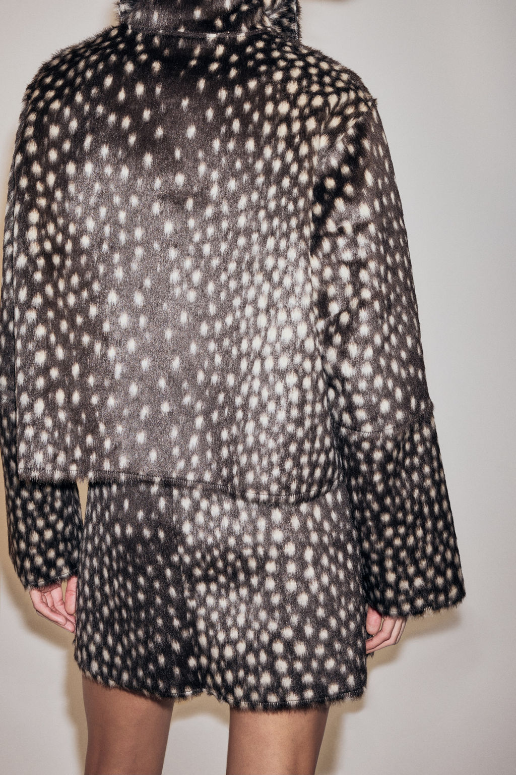 Falda efecto pelo - H&m фото 4