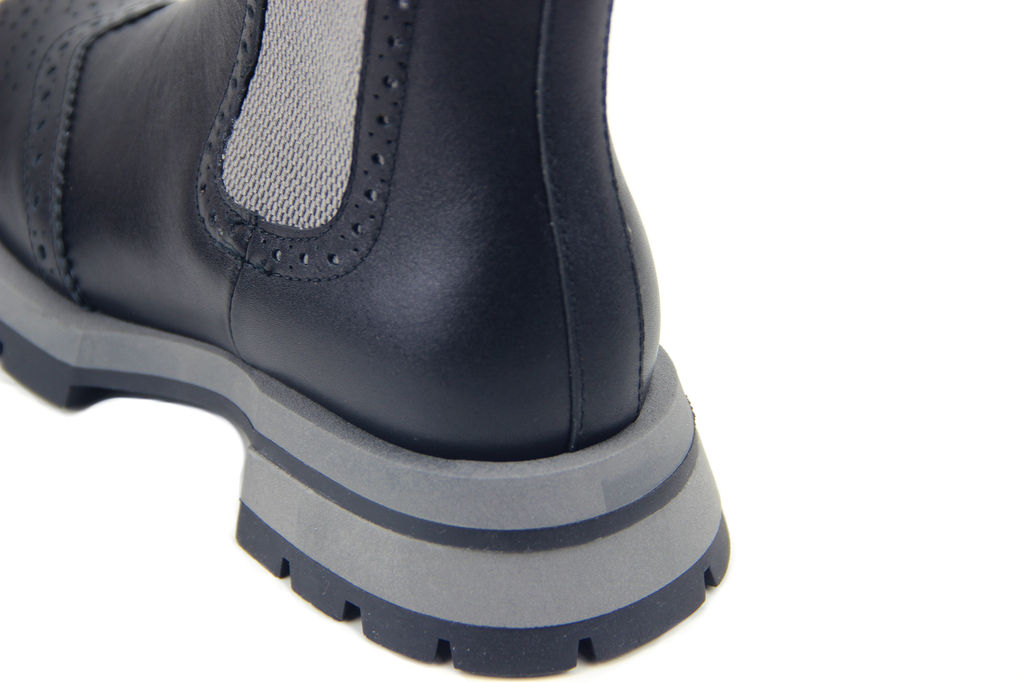 Челси 360.P.1540bl/gr. black/grey/Байка