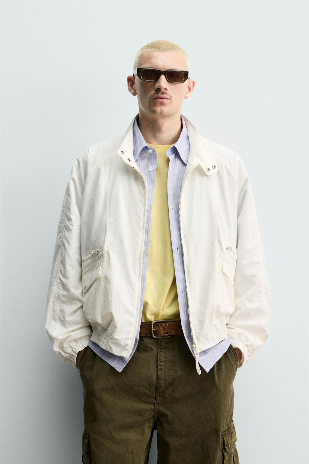 CAZADORA T?CNICA RELAXED FIT / Crudo - Zara фото 2