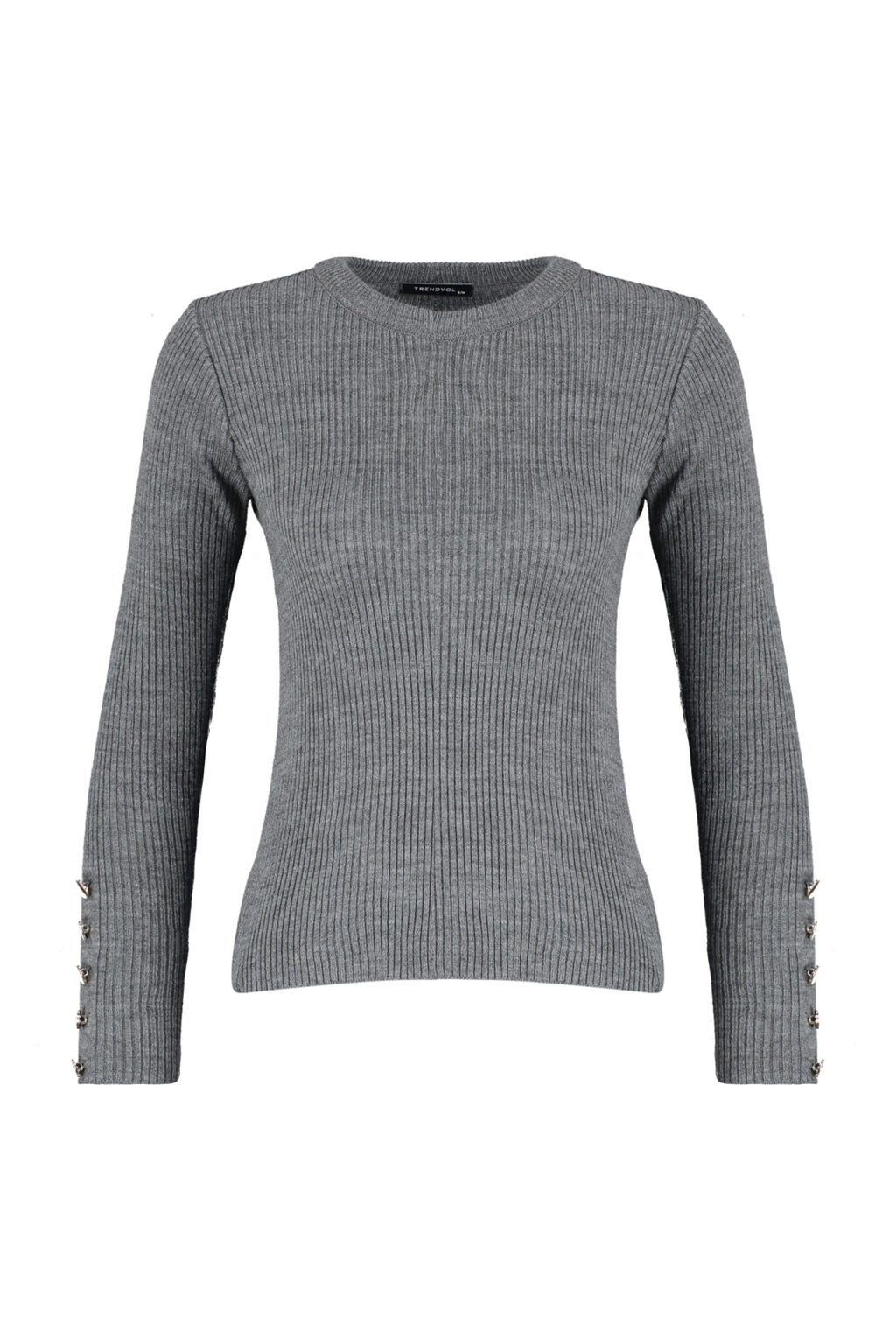 Tas Dugme Detayl? Triko Kazak TWOAW24KZ01207 - Trendyolmilla фото 15