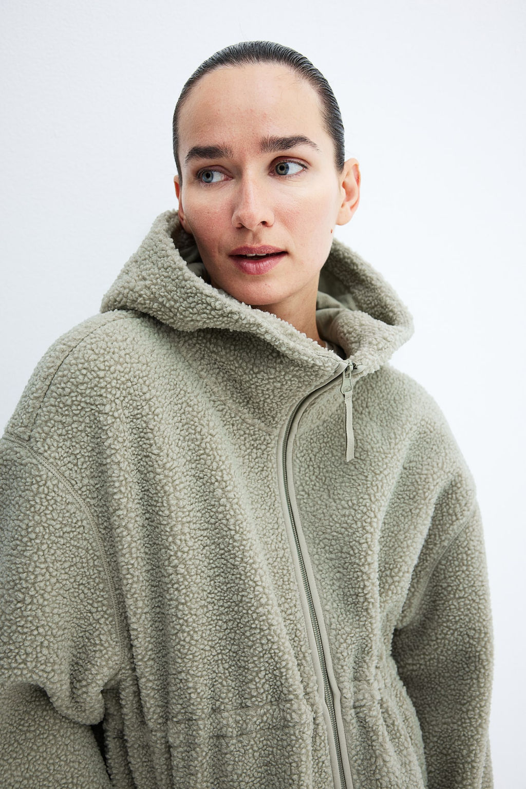 MAMA Chaqueta en borreguito Before & After - H&m фото 3