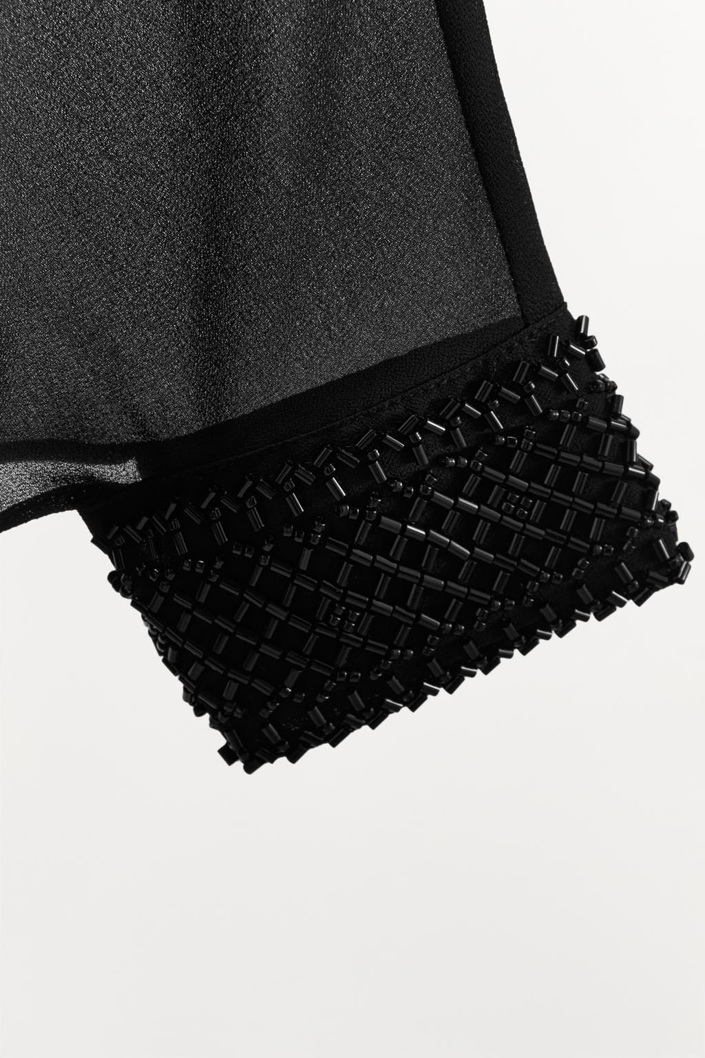 BEADED GEORGETTE TOP - Zara фото 5
