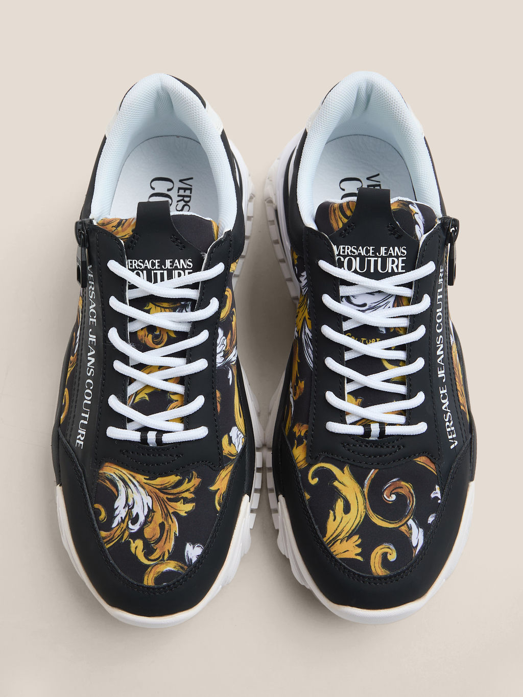 Мужские кроссовки VERSACE JEANS COUTURE NEW TRAIL TREK Артикул 4456791, черный