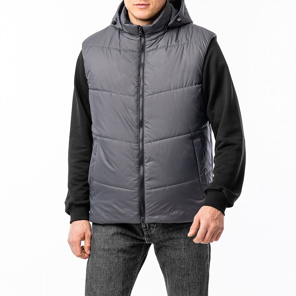 RODOS Жилет мужской осень/весна М-285 Серо-голубой  фото 2