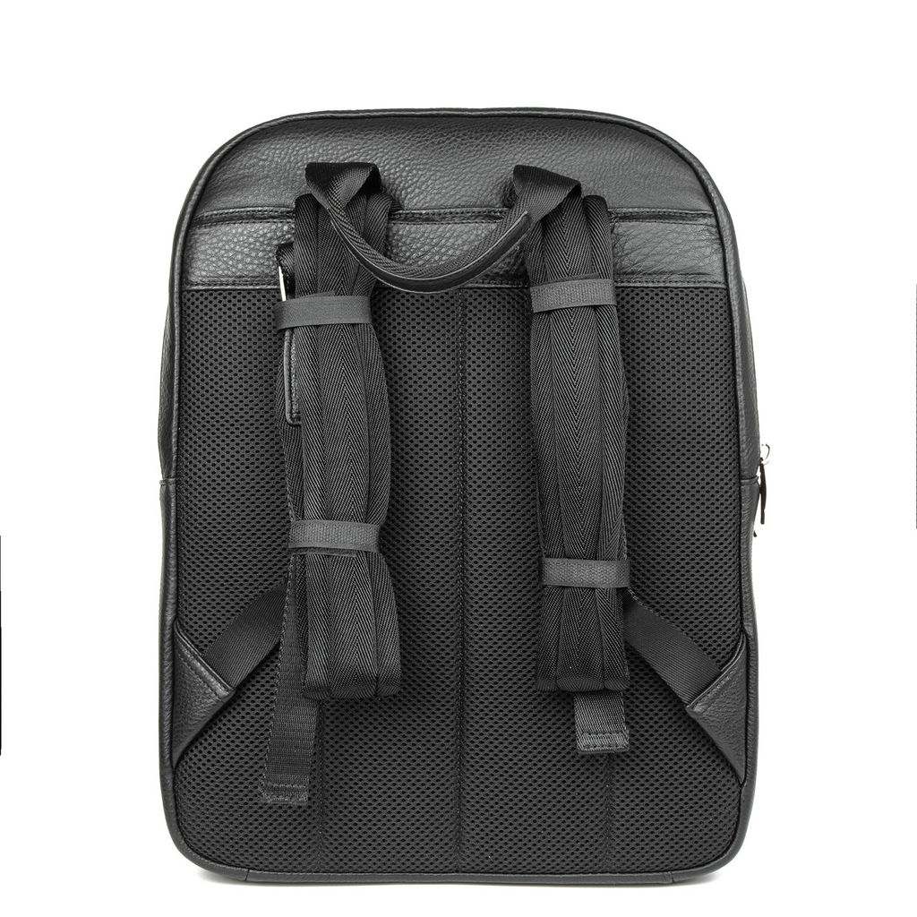 Мужской кожаный рюкзак - Barcelo biagi фото 2