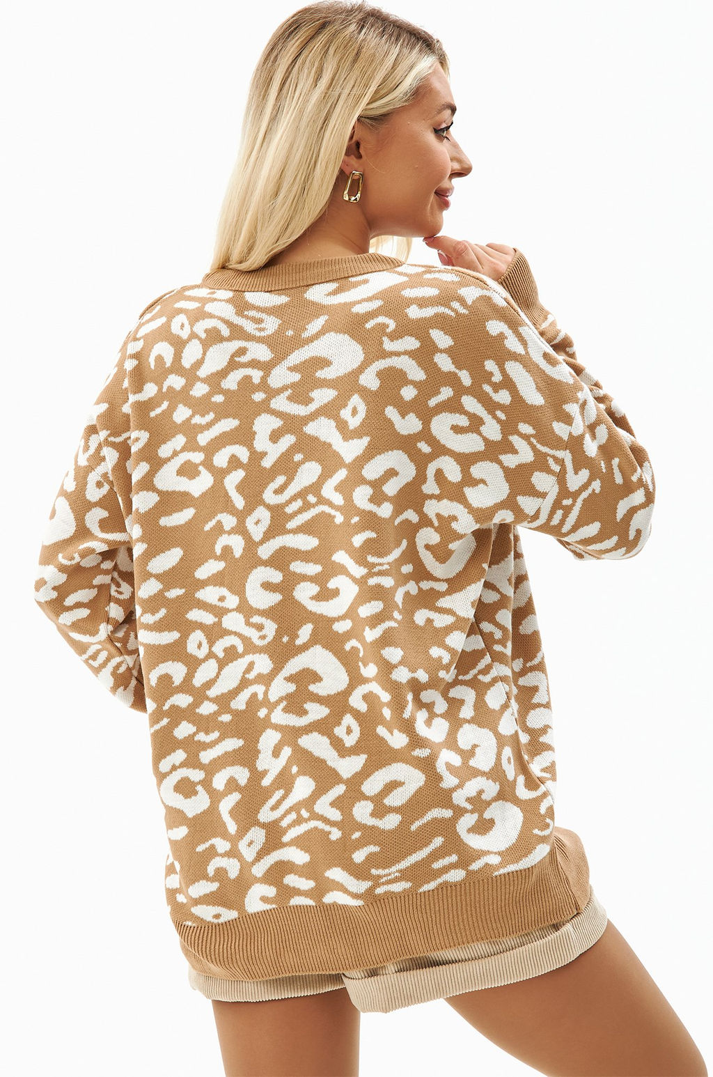 Женский свитер оверсайз Happyfox